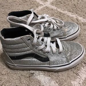Original Girls Sparkle High Top Vans